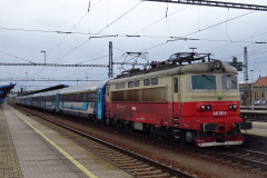 2023 / 03 26 - Břeclav a Hodonín, Lokomotivy 242 na výlukách vlaků EC 