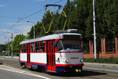 2023 / 08 - Olomouc, Tramvaje T3 v provozu i o prázdninách