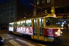 2021 / 12 - Brno, Vánoční tramvaj