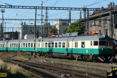 2011 - 10 01 - Olomouc Depo, 140085 a 141018 s Regiojetem, 141054 ostavená a Přerov, 141014, 23 a 55